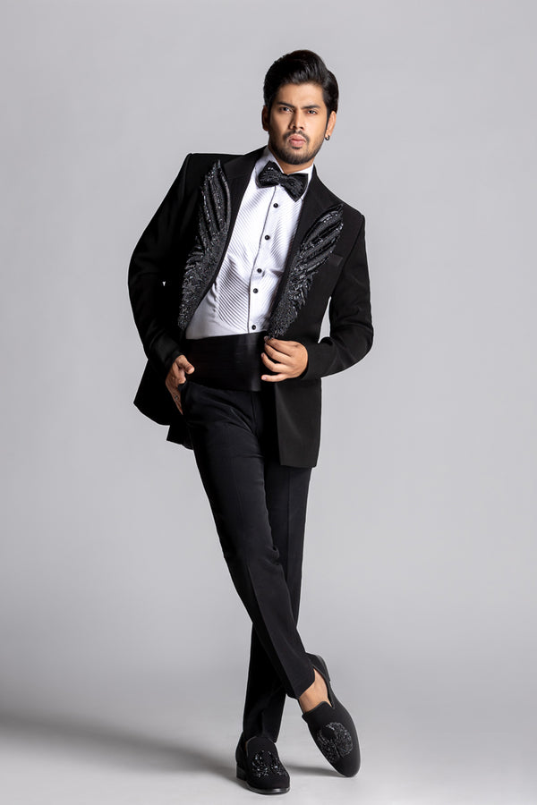 WINGS LAPEL TUXEDO SET