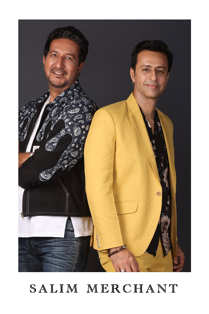 SALIM MERCHANT IN YELLOW SUIT