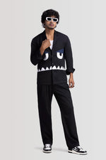 Load image into Gallery viewer, Black Monster Shacket
