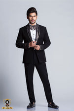 Load image into Gallery viewer, Rose gold Metallic Tuxedo Set
