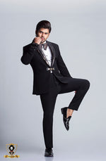 Load image into Gallery viewer, Rose gold Metallic Tuxedo Set
