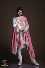 Load image into Gallery viewer, Creamy off-white Sherwani
