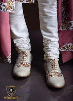 Load image into Gallery viewer, Creamy off-white Sherwani
